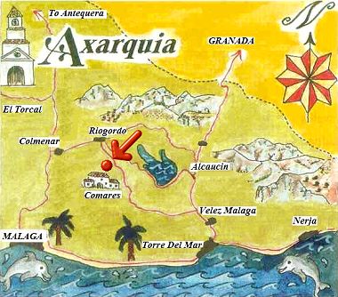 Axarquia Map