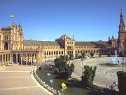 Sevilla, Plaza de Espaa Sevilla, Giralda, excursion from Comares